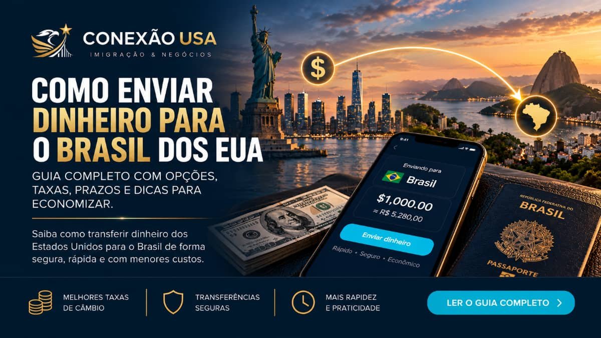 Como enviar dinheiro para o Brasil