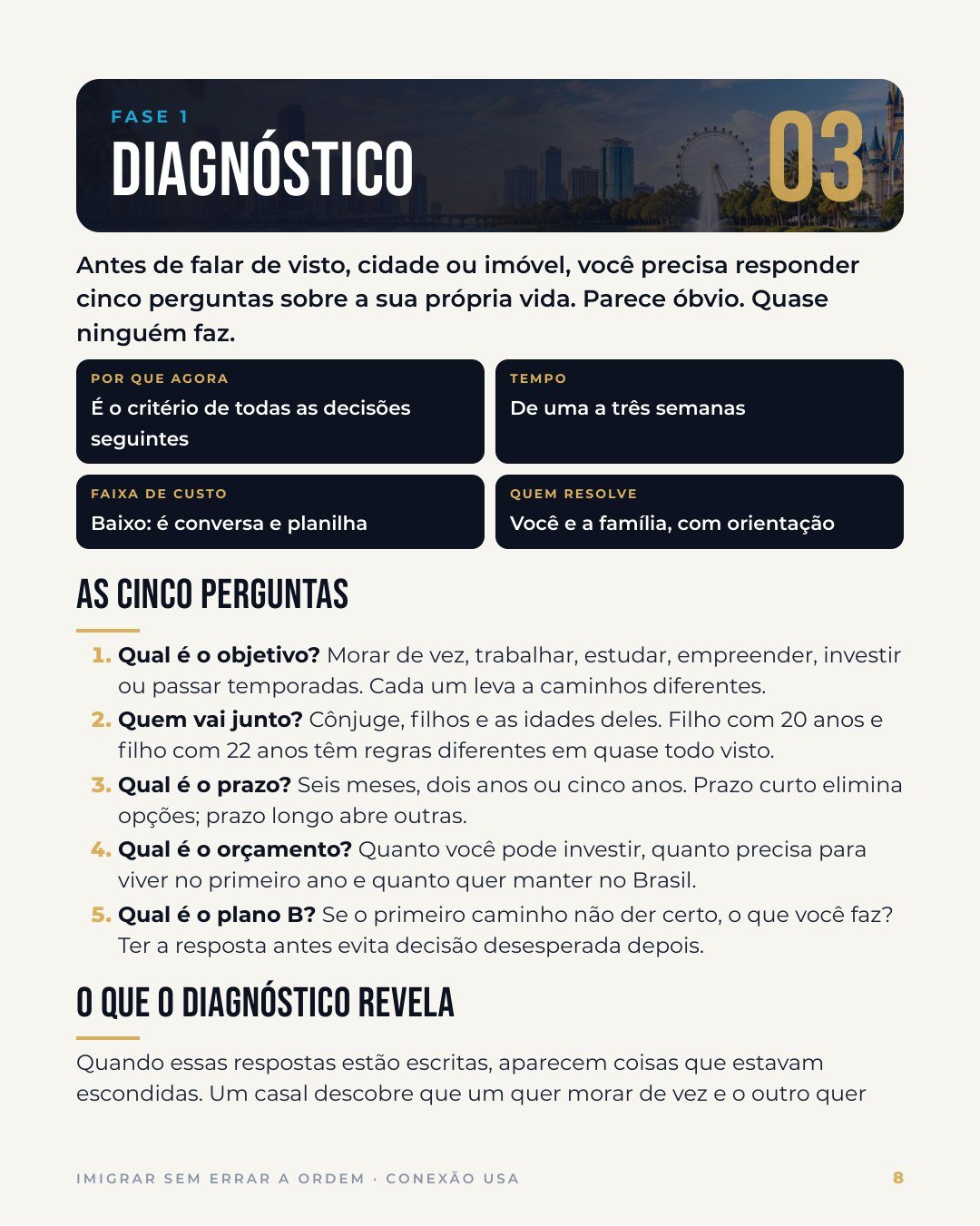 Página de exemplo de um capítulo