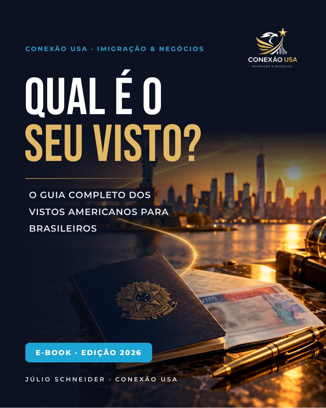 Capa do e-book Qual é o seu visto?